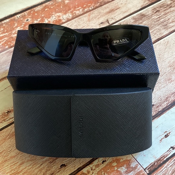 NWT Prada PR12VS57 Butterfly Millenial - Black - Picture 4 of 6